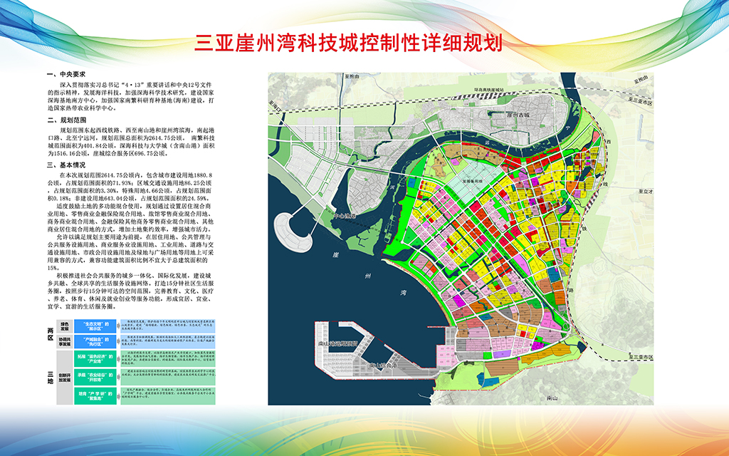 三亚崖州湾未来蓝图揭秘，最新规划图一览无余