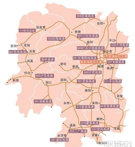湖南高速公路地图，探寻自然美景之旅，重拾内心宁静的旅程
